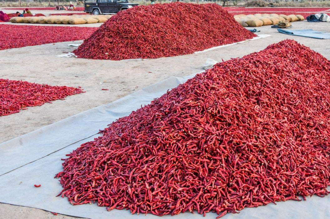 Savastha Red Chilli | Lal Mirch | No Artificial Colors or Preservatives | Sun Dried | 200gm.