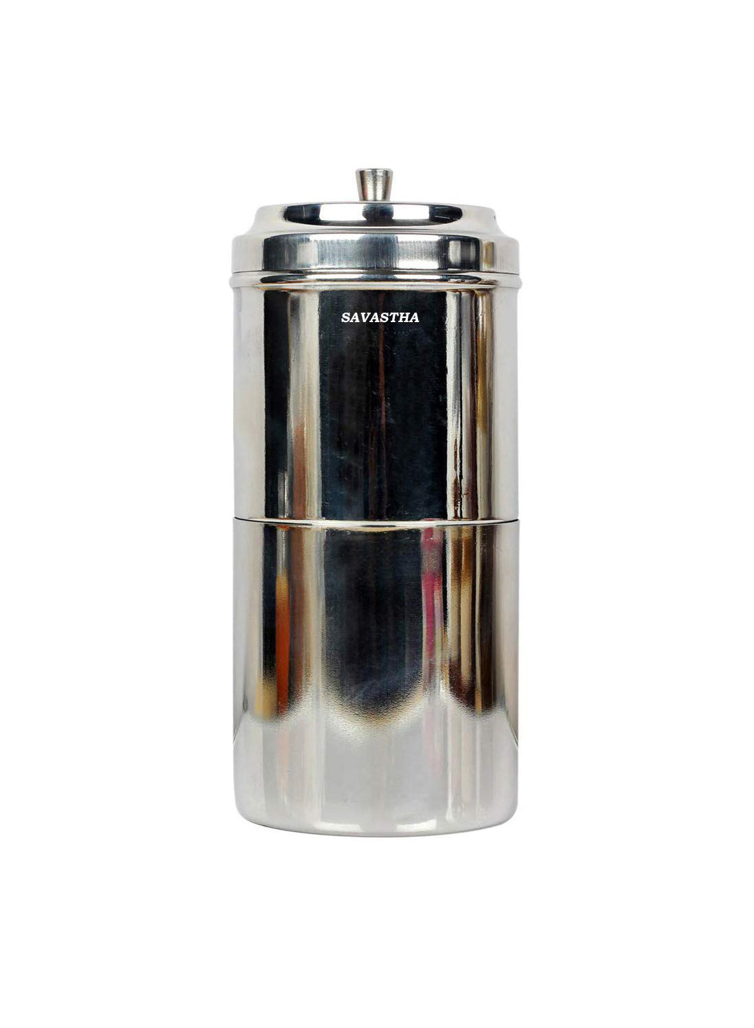 Stainless Steel South Indian Filter Coffee Drip Maker - Diamond Trading Inc