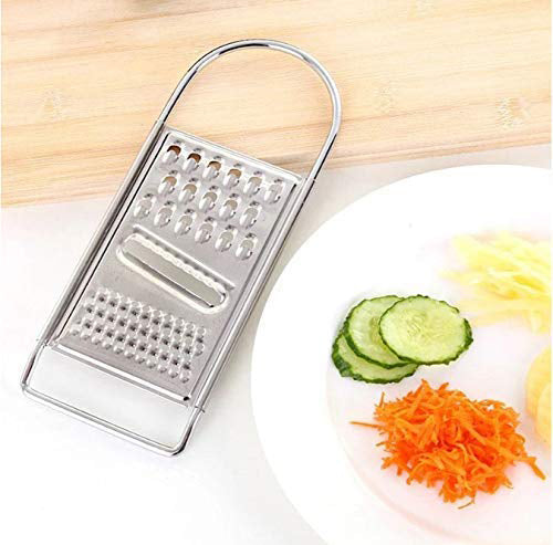 Stainles Steel 3 in 1 Cheese Vegetable Grater / Slicer / Chopper / Shredder | Sharp Bkade.