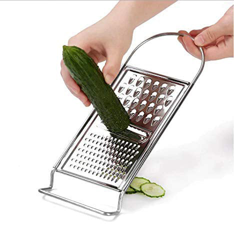 Stainles Steel 3 in 1 Cheese Vegetable Grater / Slicer / Chopper / Shredder | Sharp Bkade.
