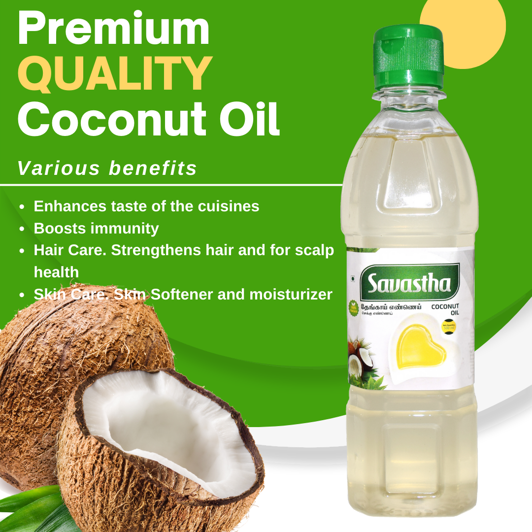 Savastha Coconut oil benefits