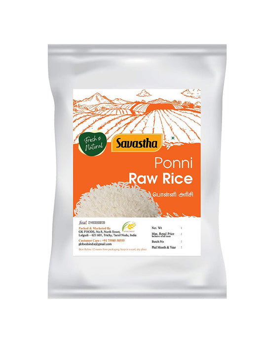 Savastha Ponni Raw Rice